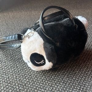 Cute Panda Plush Handbag